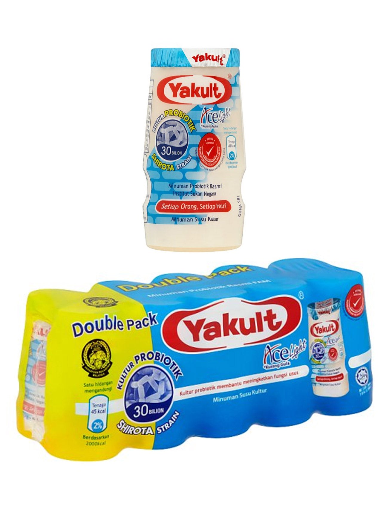 YAKULT ACE LIGHT DOUBLE PACK