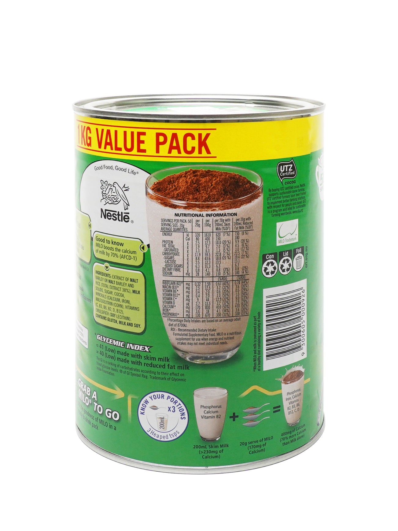 MILO AUSTRALIA 1KG